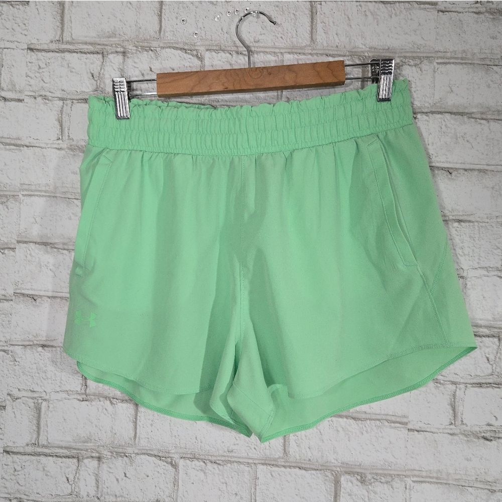 Under Armour lime green shorts